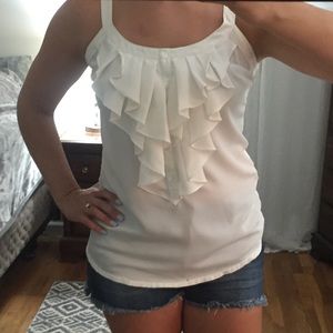 ruffle tank
